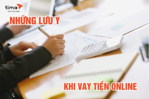 Những điểm cần lưu ý khi vay tiền chuyển khoản online nhanh